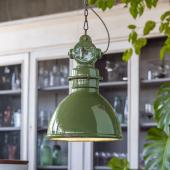 zold indusztrial keramia lampa fuggesztek vintage rusztikus ferroluce c1755 bisztro design lampak antikolt rusztikus ipari retro vilagitas barpultkoz formavivendi lakberendezes.jpg